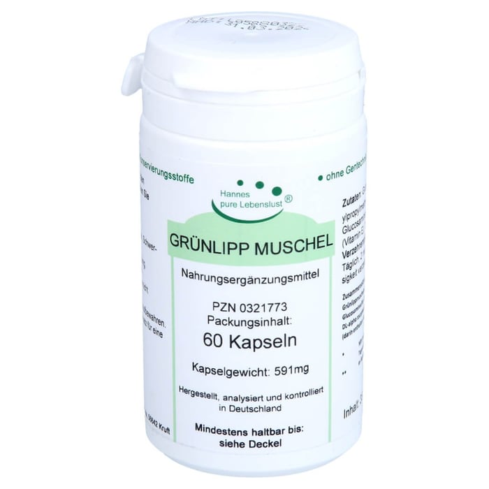 Grünlippmuschel KAPSELN