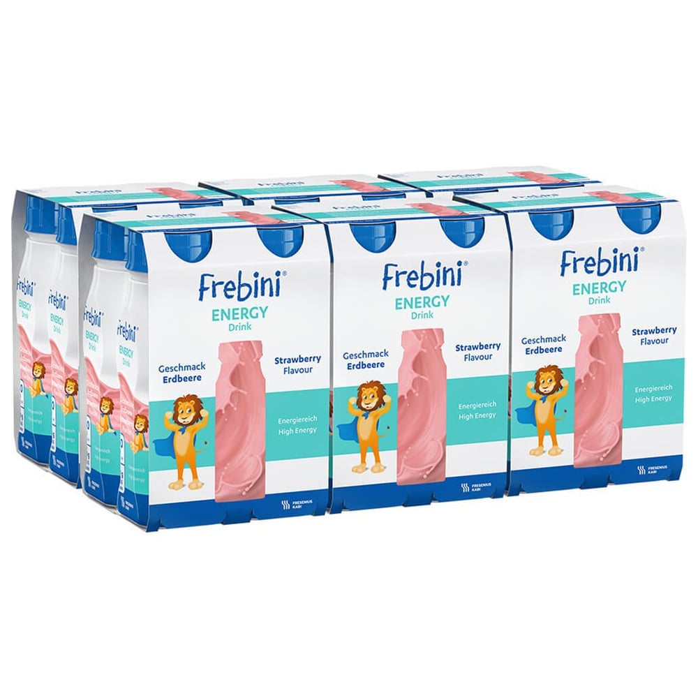 Frebini energy DRINK Erdbeere Trinkflasche