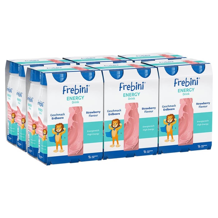 Frebini energy DRINK Erdbeere Trinkflasche