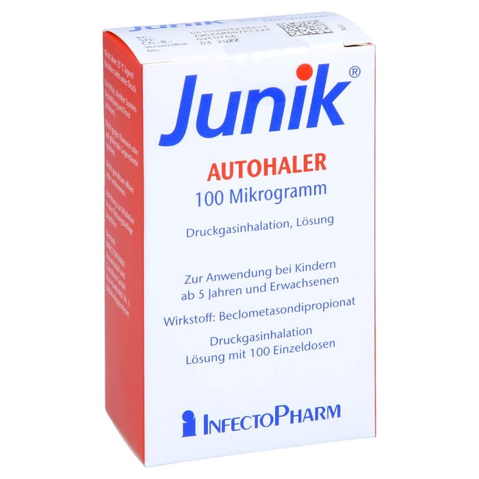 Junik 100 Mikrogramm Autohaler