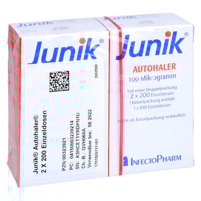 Junik 100 Mikrogramm Autohaler