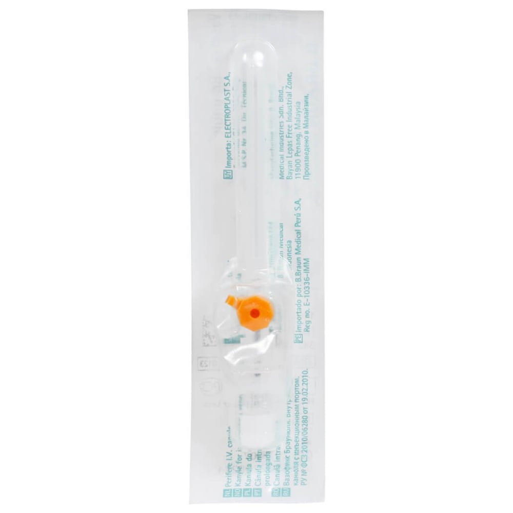 Braunuele 14G 50mm orange VASOFIX