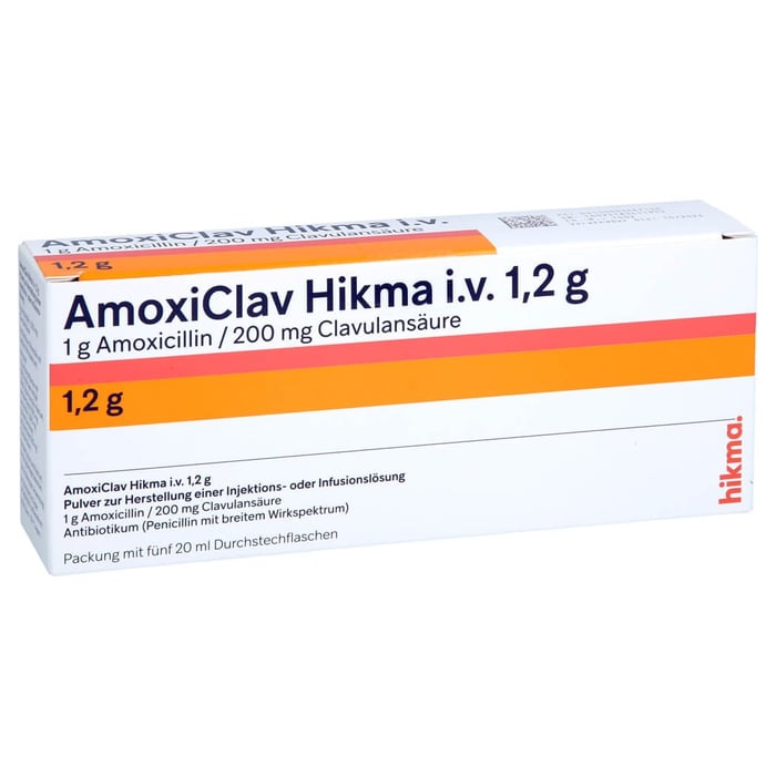 Amoxiclav Hikma I.v. 1.2g