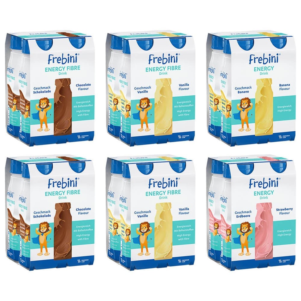 Frebini energy DRINK Mischkarton Trinkflasche