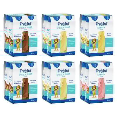 Frebini energy DRINK Mischkarton Trinkflasche