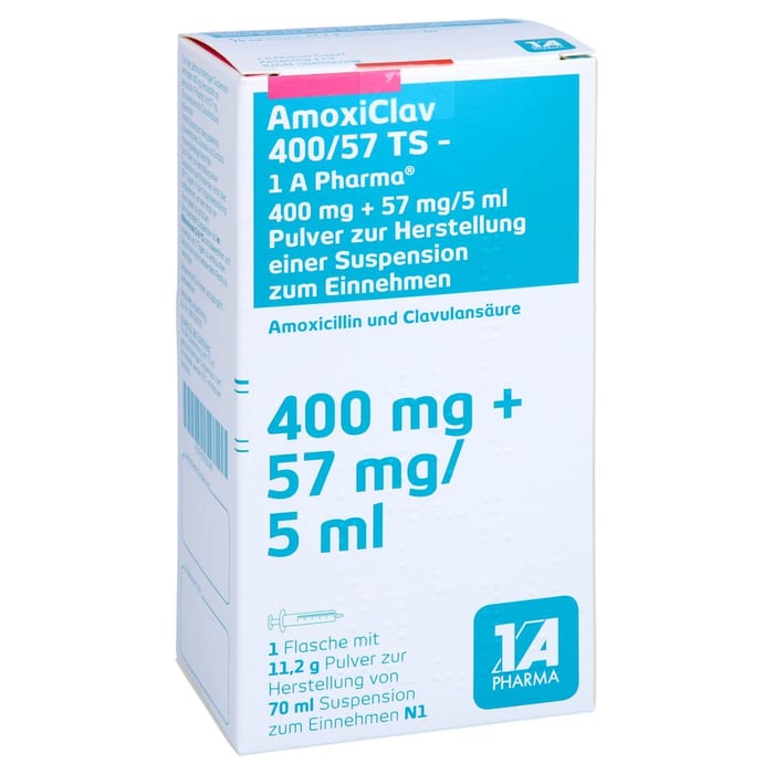 AmoxiClav 400/57 TS-1A Pharma