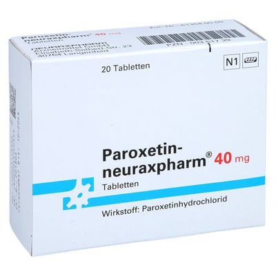 Paroxetin-neuraxpharm 40 mg