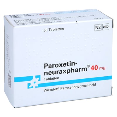 Paroxetin-neuraxpharm 40 mg