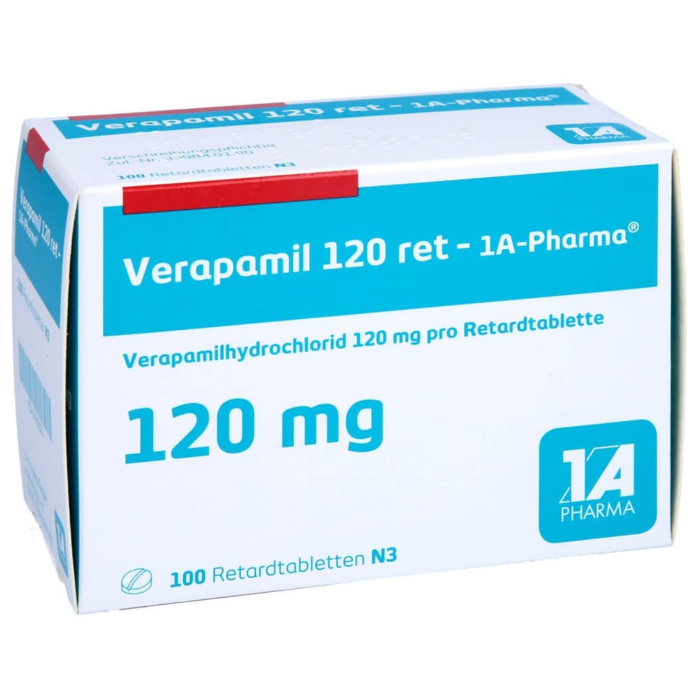 Verapamil 120 ret-1A Pharma