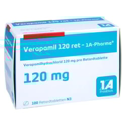 Verapamil 120 ret-1A Pharma