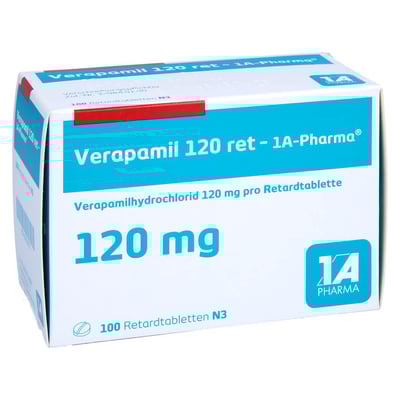 Verapamil 120 ret-1A Pharma