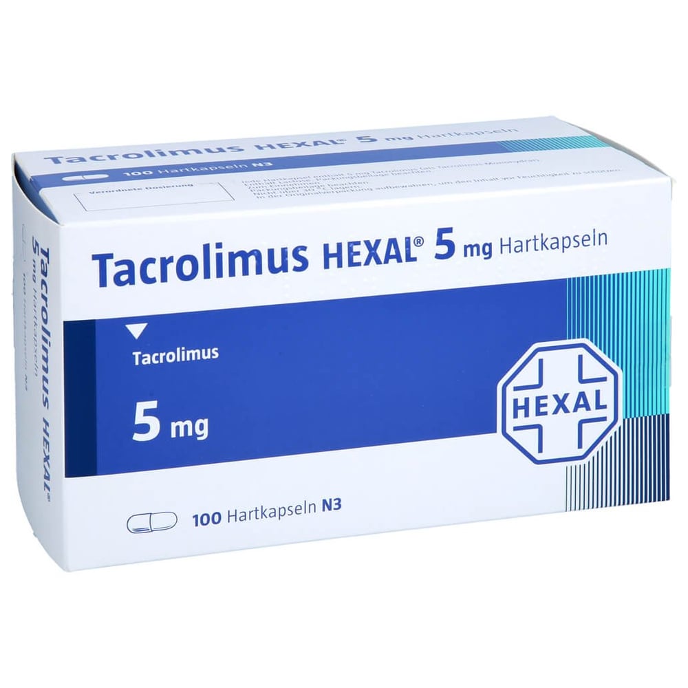 Tacrolimus HEXAL 5 mg