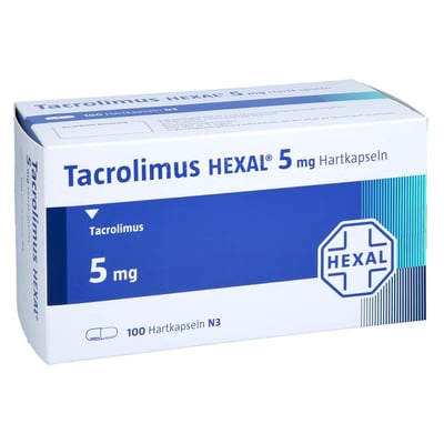 Tacrolimus HEXAL 5 mg