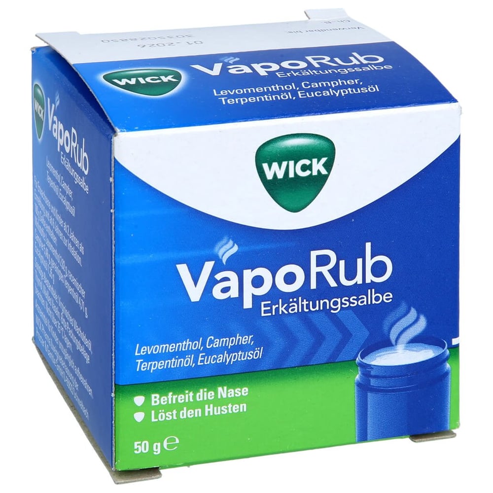Wick VapoRub Erkältungssalbe