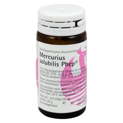 Mercurius solubilis Phcp