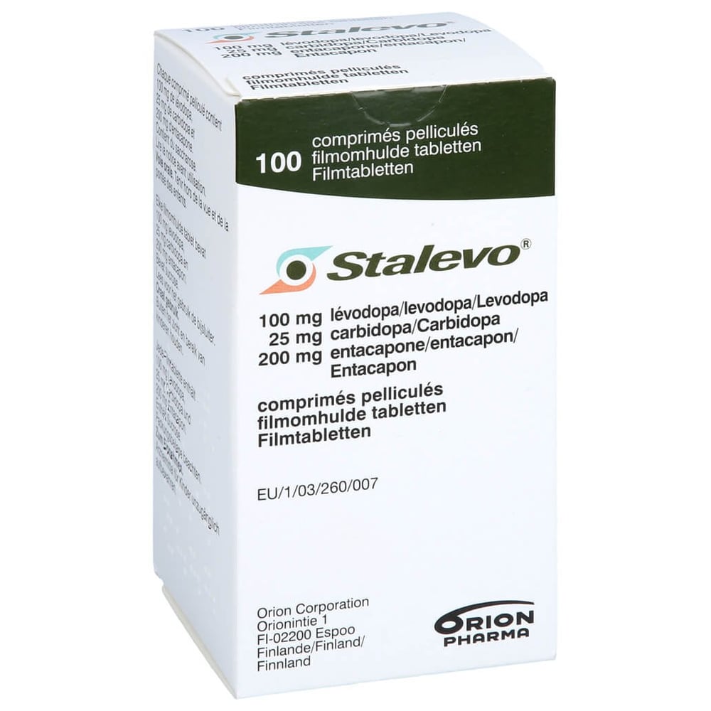 Stalevo 100 mg/25 mg/200 mg