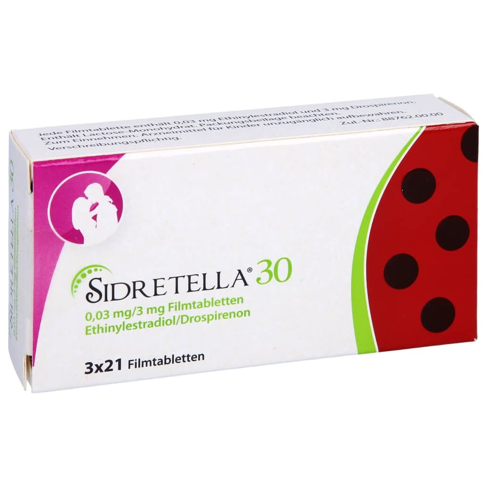 Sidretella 30 0,03 mg/3 mg
