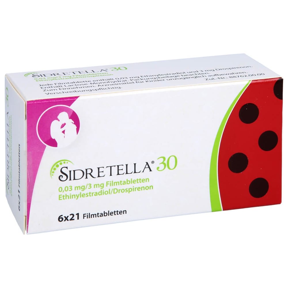 Sidretella 30 0,03 mg/3 mg