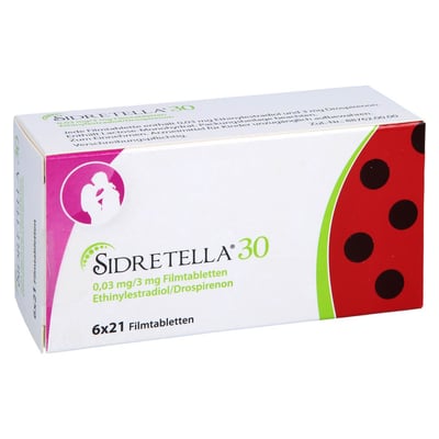 Sidretella 30 0,03 mg/3 mg