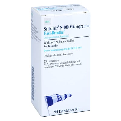 Salbulair N 100 Mikrogramm Easi-Breathe
