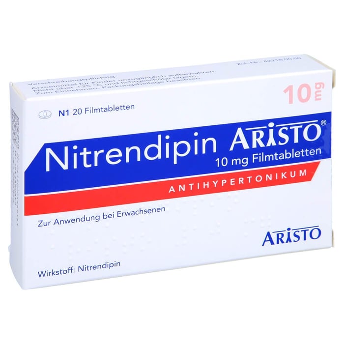 Nitrendipin Aristo 10mg