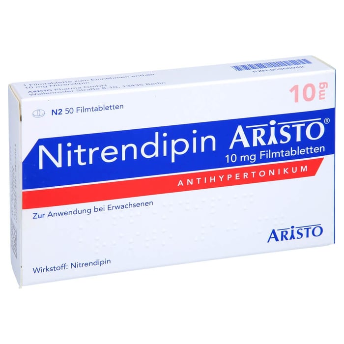 Nitrendipin Aristo 10mg