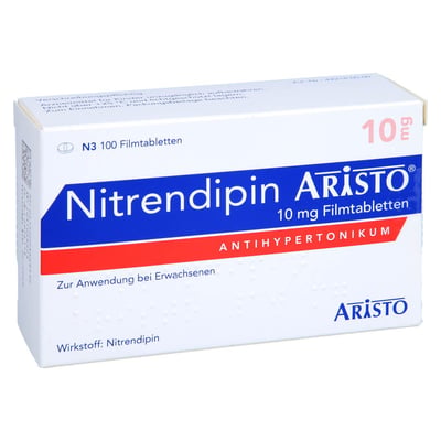 Nitrendipin Aristo 10 mg Produktbild 1