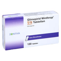 Glimepirid Winthrop 1 mg