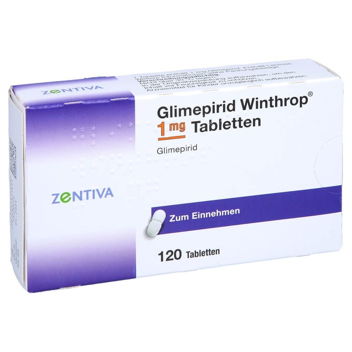Glimepirid Winthrop 1mg