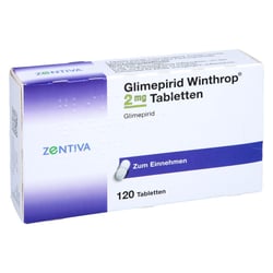 Glimepirid Winthrop 2 mg