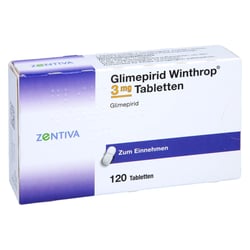 Glimepirid Winthrop 3 mg