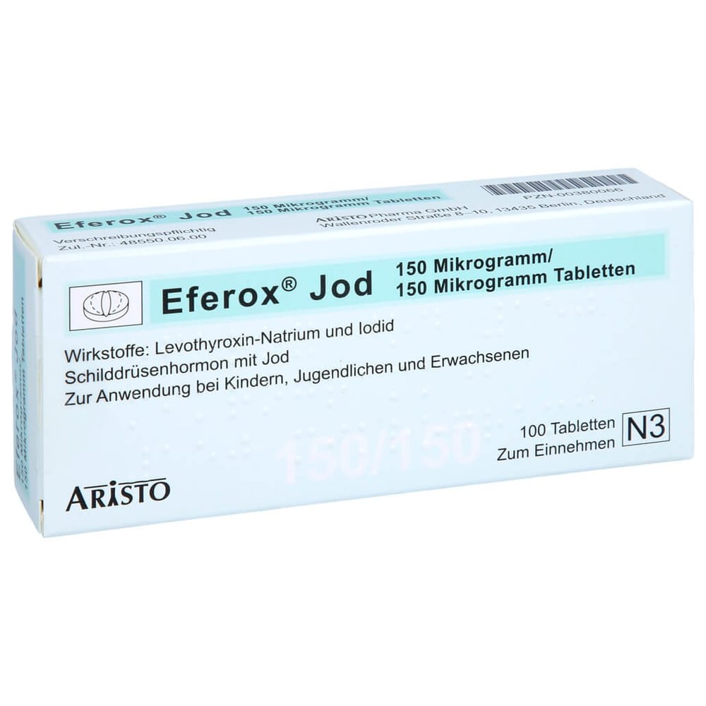 Eferox Jod 150 µg/150 µg