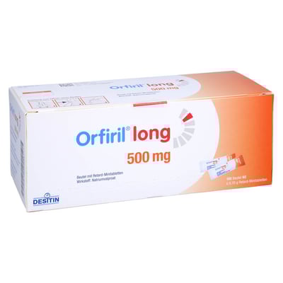 Orfiril long 500 mg Retard-Minitabletten