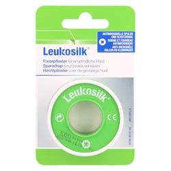 Leukosilk Blisterkarte 1.25cmx5m