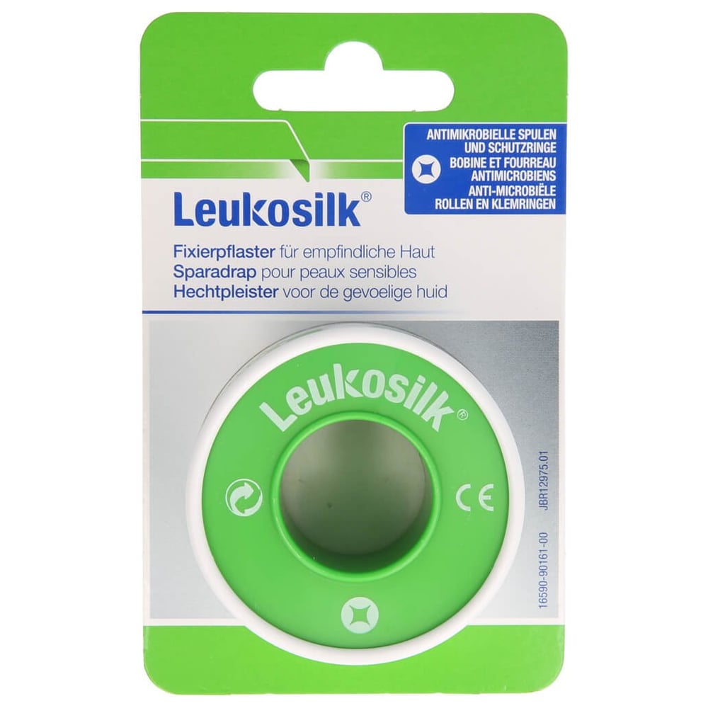 Leukosilk Blisterkarte 2.5cmx5m
