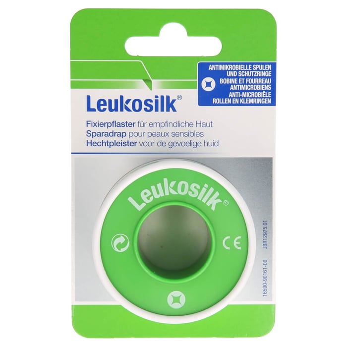 Leukosilk Blisterkarte 2.5cmx5m