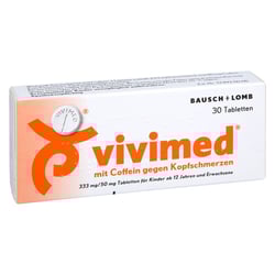 Vivimed mit Coffein gegen Kopfschmerzen