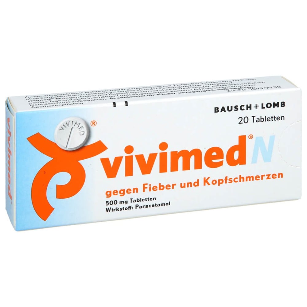 Vivimed N gegen Fieber und Kopfschmerzen