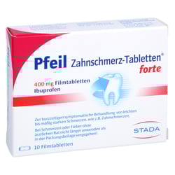 Pfeil Zahnschmerz-Tabletten forte 400 mg