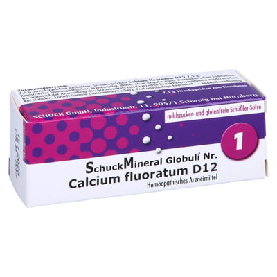 SchuckMineral Globuli Nr.1 Calcium fluoratum D12
