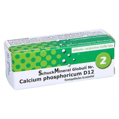 SchuckMineral Globuli Nr.2 Calcium phosphoricum D12