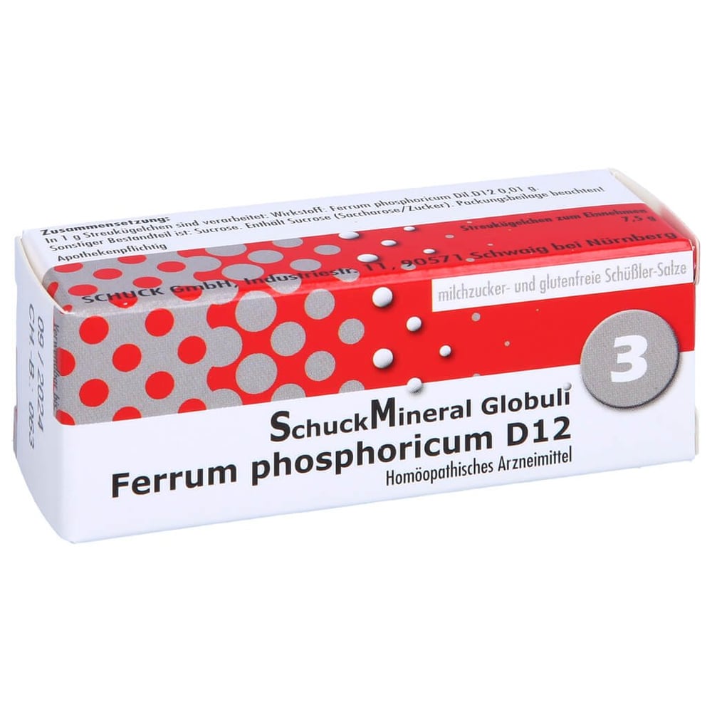 Ferrum phosphoricum D12