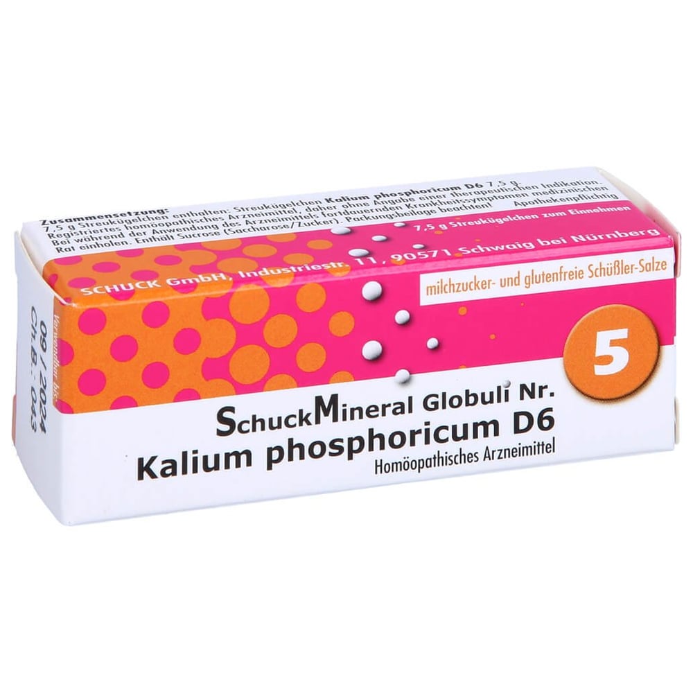 SchuckMineral Globuli Nr.5 Kalium phosphoricum D6