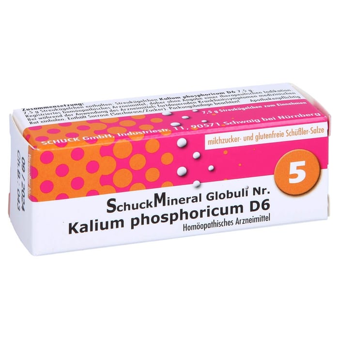 SchuckMineral Globuli Nr.5 Kalium phosphoricum D6