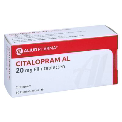 Citalopram AL 20 mg