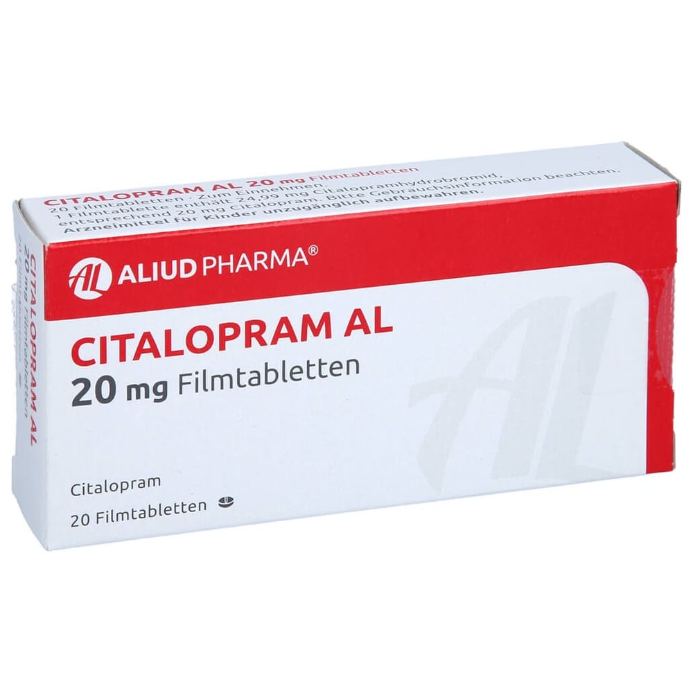 Citalopram AL 20 mg