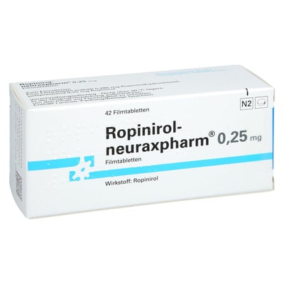 Ropinirol-neuraxpharm 0,25 mg Produktbild 1