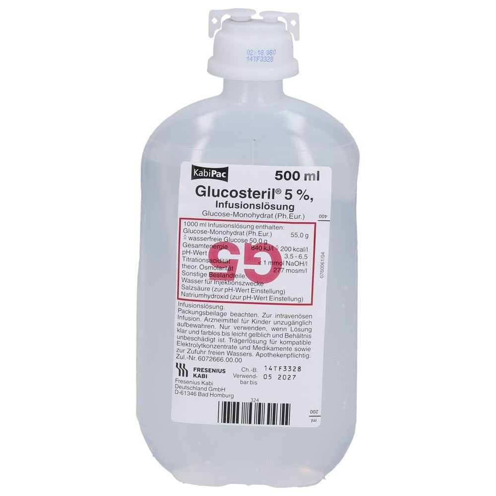 Glucosteril 5% Pl