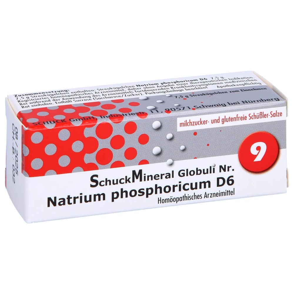 SchuckMineral Globuli Nr.9 Natrium phosphoricum D6