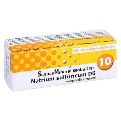 SchuckMineral Globuli Nr.10 Natrium sulfuricum D6